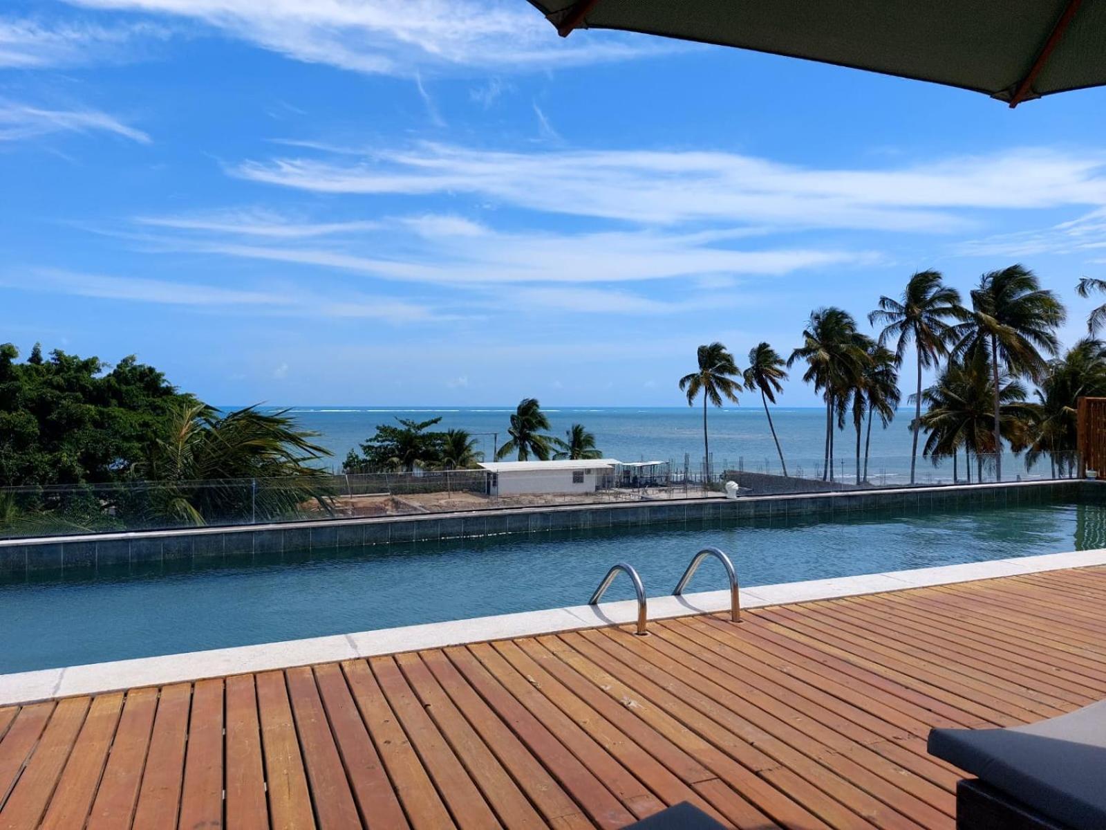 Essence Tatuamunha, piscina do rooftop com vista para o mar, foto 8