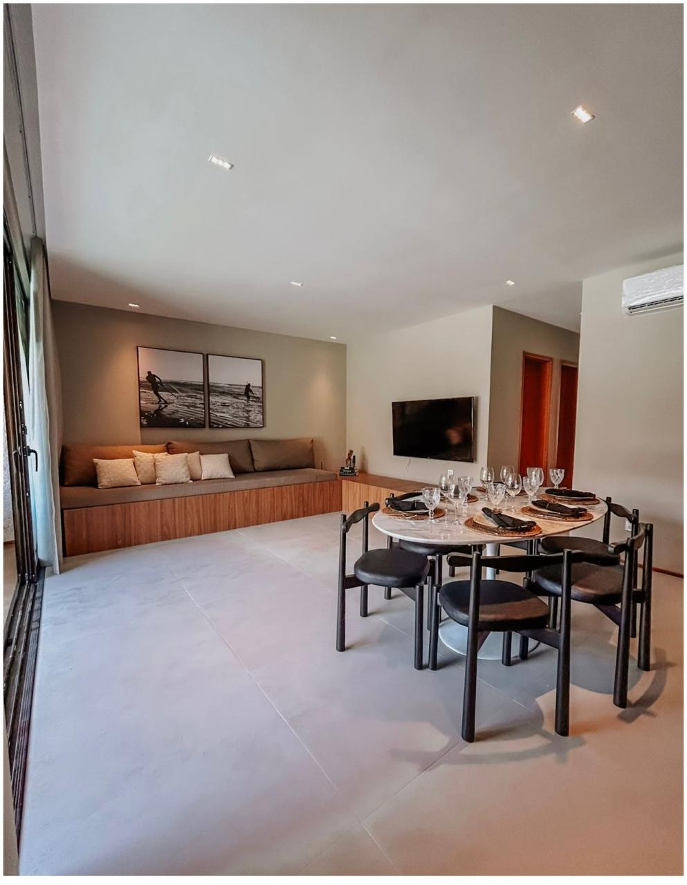 Naay Villas térrea, sala de estar e jantar integrada, foto 8